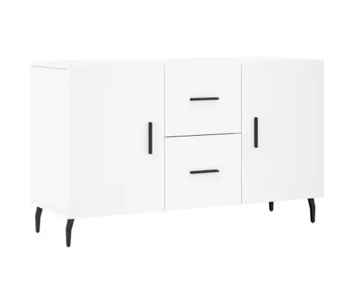 Kumode, Balta, 100X36X60 Cm, Inženierijas Koks Vidaxl