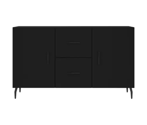 Kumode, Melna, 100X36X60 Cm, Inženierijas Koks Vidaxl