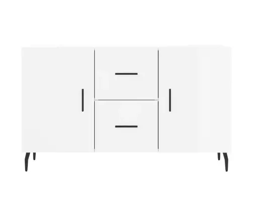 Puhvetkapp, Kõrgläikega Valge, 100 X 36 X 60 cm Tehispuit