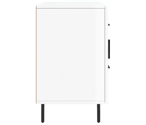 Puhvetkapp, Kõrgläikega Valge, 100 X 36 X 60 cm Tehispuit