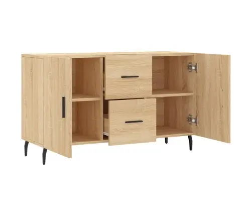 Kumode, Ozolkoka Krāsa, 100X36X60 Cm, Inženierijas Koks Vidaxl