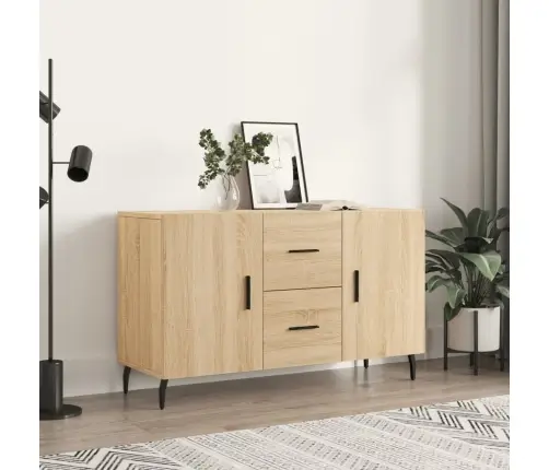 Kumode, Ozolkoka Krāsa, 100X36X60 Cm, Inženierijas Koks Vidaxl