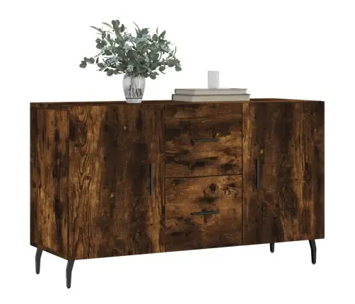 Kumode, Ozolkoka Krāsa, 100X36X60 Cm, Inženierijas Koks Vidaxl