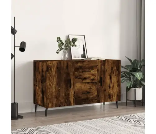 Kumode, Ozolkoka Krāsa, 100X36X60 Cm, Inženierijas Koks Vidaxl