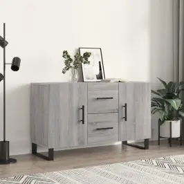 Puhvetkapp, Hall Sonoma Tamm, 100 X 36 X 60 cm Tehispuit