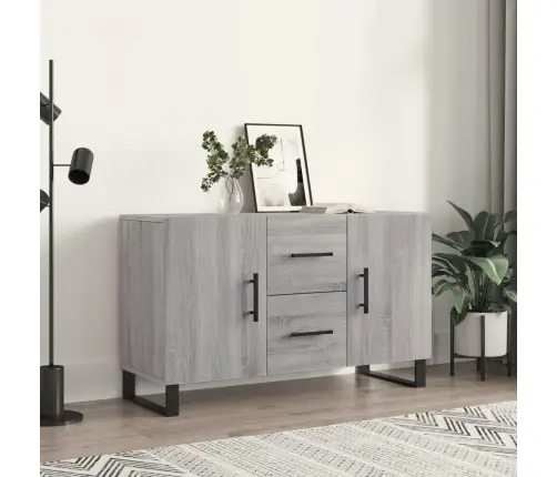 Kumode, Pelēka Ozolkoka Krāsa, 100X36X60 Cm, Inženierijas Koks Vidaxl Kumode, Pelēka Ozolkoka Krāsa, 100X36X60 Cm, Inženierijas Koks Vidaxl