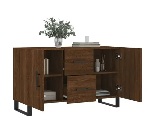 Puhvetkapp, Pruun Tamm, 100 X 36 X 60 cm Tehispuit