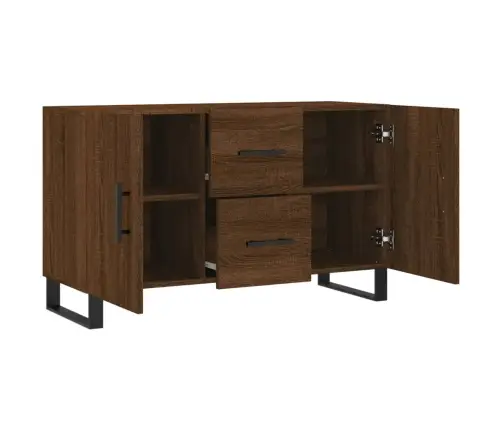 Puhvetkapp, Pruun Tamm, 100 X 36 X 60 cm Tehispuit