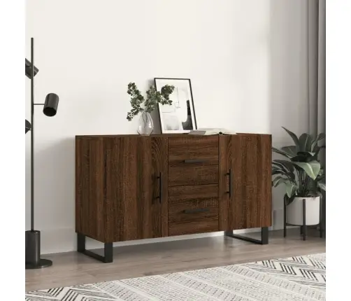 Puhvetkapp, Pruun Tamm, 100 X 36 X 60 cm Tehispuit