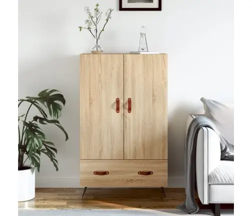 Augstais Skapītis, Koka Krāsa, 69,5X31X115Cm, Inženierijas Koks Vidaxl Augstais Skapītis, Koka Krāsa, 69,5X31X115Cm, Inženierijas Koks Vidaxl