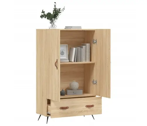 Augstais Skapītis, Koka Krāsa, 69,5X31X115Cm, Inženierijas Koks Vidaxl Augstais Skapītis, Koka Krāsa, 69,5X31X115Cm, Inženierijas Koks Vidaxl