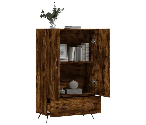 Augstais Skapītis, Ozolkoka, 69,5X31X115 Cm, Inženierijas Koks Vidaxl