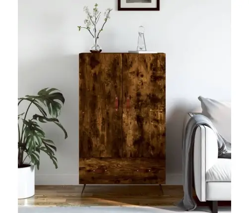 Augstais Skapītis, Ozolkoka, 69,5X31X115 Cm, Inženierijas Koks Vidaxl