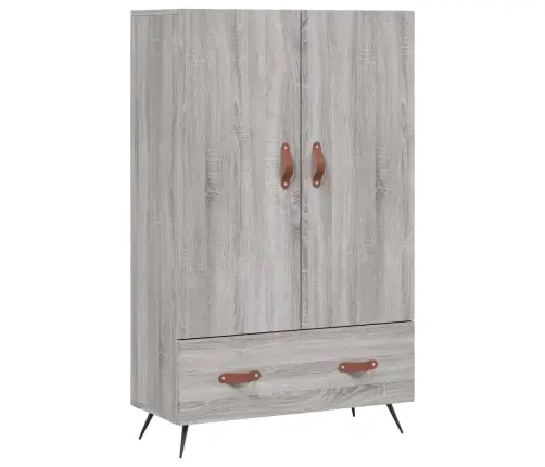 Augstais Skapītis, Pelēks, 69,5X31X115 Cm, Inženierijas Koks Vidaxl Augstais Skapītis, Pelēks, 69,5X31X115 Cm, Inženierijas Koks Vidaxl