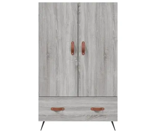 Augstais Skapītis, Pelēks, 69,5X31X115 Cm, Inženierijas Koks Vidaxl Augstais Skapītis, Pelēks, 69,5X31X115 Cm, Inženierijas Koks Vidaxl