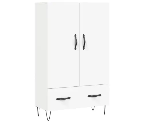 Augstais Skapītis, Balts, 69,5X31X115 Cm, Inženierijas Koks Vidaxl Augstais Skapītis, Balts, 69,5X31X115 Cm, Inženierijas Koks Vidaxl