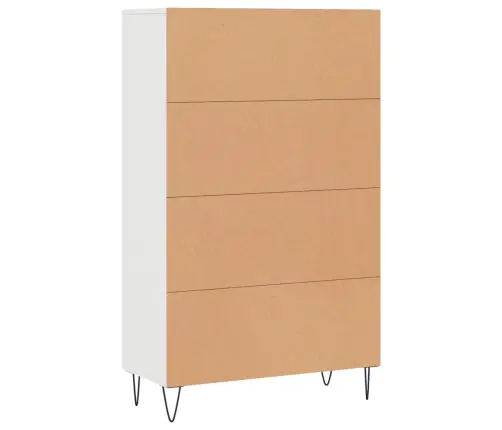 Augstais Skapītis, Balts, 69,5X31X115 Cm, Inženierijas Koks Vidaxl Augstais Skapītis, Balts, 69,5X31X115 Cm, Inženierijas Koks Vidaxl