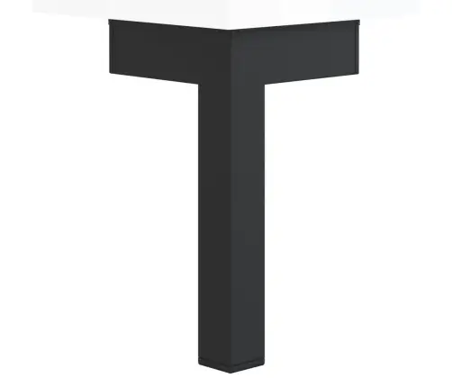 Kõrge Kapp, Kõrgläikega Valge, 69,5 X 31 X 115 cm Tehispuit