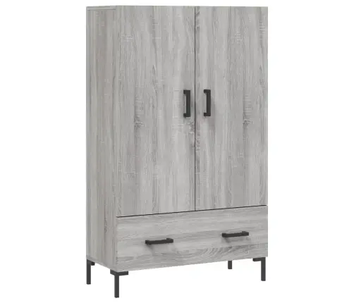 Augstais Skapītis, Pelēks, 69,5X31X115 Cm, Inženierijas Koks Vidaxl Augstais Skapītis, Pelēks, 69,5X31X115 Cm, Inženierijas Koks Vidaxl