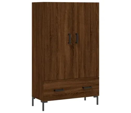 Augstais Skapītis, Ozolkoka, 69,5X31X115 Cm, Inženierijas Koks Vidaxl