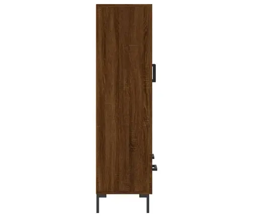 Augstais Skapītis, Ozolkoka, 69,5X31X115 Cm, Inženierijas Koks Vidaxl
