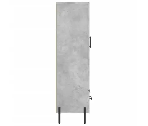 Kõrge Kapp, Betoonhall, 69,5 X 31 X 115 cm Tehispuit