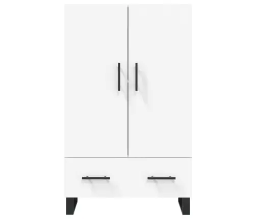 Kõrge Kapp, Valge, 69,5 X 31 X 115 cm Tehispuit