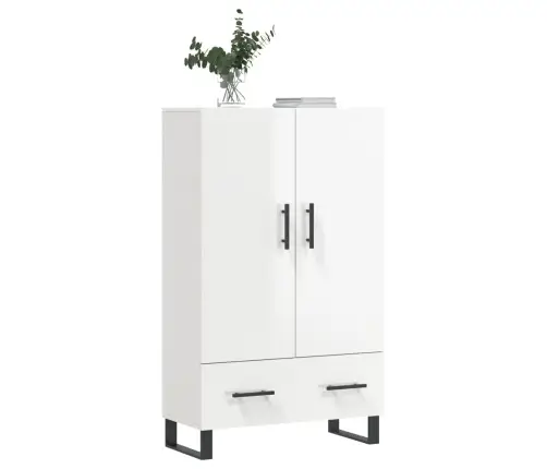 Augstais Skapis, Spīdīgi Balts, 69,5X31X115Cm Inženierijas Koks Vidaxl Augstais Skapis, Spīdīgi Balts, 69,5X31X115Cm Inženierijas Koks Vidaxl