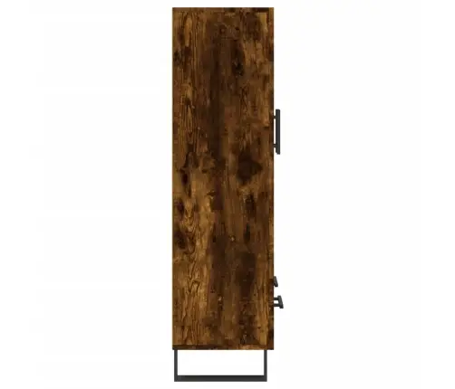 Komoda, Dūminio Ąžuolo Spalvos, 69,5X31X115cm Apdirbta Mediena