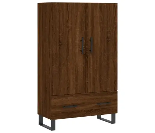 Augstais Skapītis, Ozolkoka, 69,5X31X115 Cm, Inženierijas Koks Vidaxl