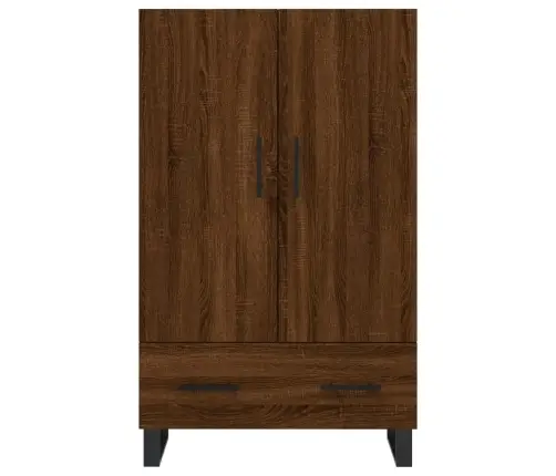 Augstais Skapītis, Ozolkoka, 69,5X31X115 Cm, Inženierijas Koks Vidaxl