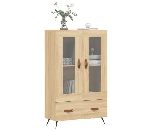 Augstais Skapītis, Koka Krāsa, 69,5X31X115Cm, Inženierijas Koks Vidaxl