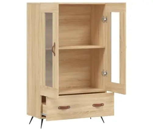 Augstais Skapītis, Koka Krāsa, 69,5X31X115Cm, Inženierijas Koks Vidaxl