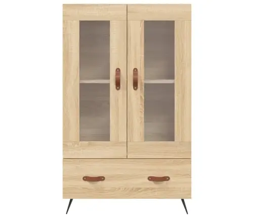 Augstais Skapītis, Koka Krāsa, 69,5X31X115Cm, Inženierijas Koks Vidaxl