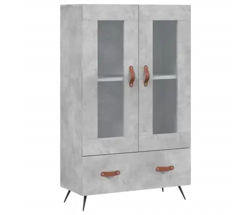 Augstais Skapītis, Pelēks, 69,5X31X115 Cm, Inženierijas Koks Vidaxl Augstais Skapītis, Pelēks, 69,5X31X115 Cm, Inženierijas Koks Vidaxl