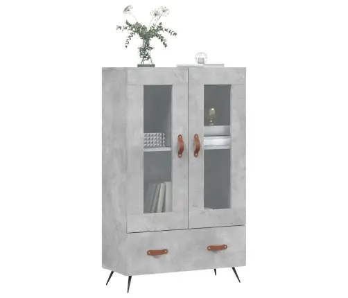 Augstais Skapītis, Pelēks, 69,5X31X115 Cm, Inženierijas Koks Vidaxl Augstais Skapītis, Pelēks, 69,5X31X115 Cm, Inženierijas Koks Vidaxl