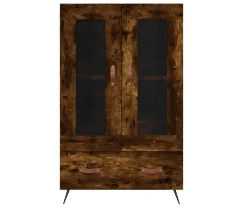 Kõrge Kapp, Suitsutatud Tamm, 69,5 X 31 X 115 cm Tehispuit