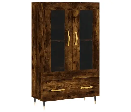 Augstais Skapītis, Ozolkoka, 69,5X31X115 Cm, Inženierijas Koks Vidaxl