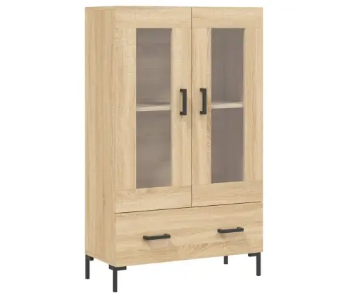 Augstais Skapītis, Koka Krāsa, 69,5X31X115Cm, Inženierijas Koks Vidaxl