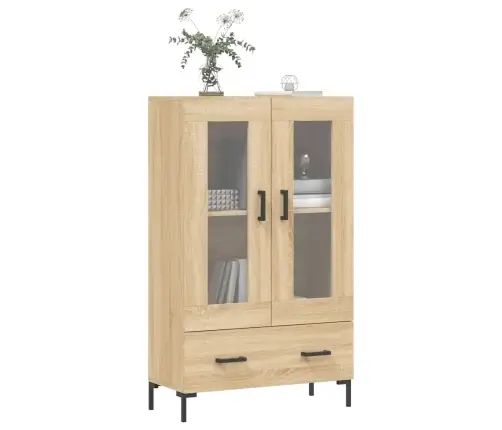 Augstais Skapītis, Koka Krāsa, 69,5X31X115Cm, Inženierijas Koks Vidaxl