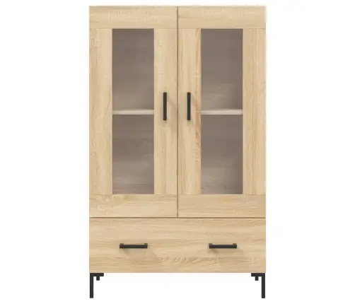 Augstais Skapītis, Koka Krāsa, 69,5X31X115Cm, Inženierijas Koks Vidaxl