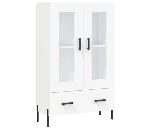 Komoda, Baltos Spalvos, 69,5X31X115cm Apdirbta Mediena