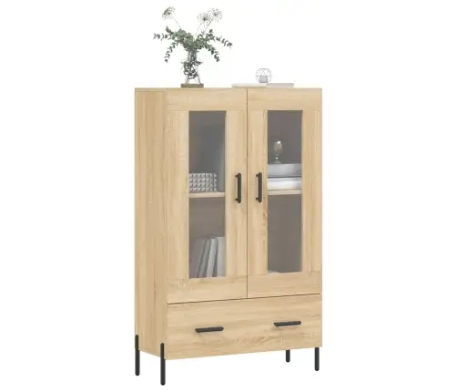 Komoda, Sonoma Ąžuolo Spalvos, 69,5X31X115cm Apdirbta Mediena Komoda, Sonoma Ąžuolo Spalvos, 69,5X31X115cm Apdirbta Mediena