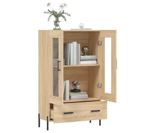 Komoda, Sonoma Ąžuolo Spalvos, 69,5X31X115cm Apdirbta Mediena Komoda, Sonoma Ąžuolo Spalvos, 69,5X31X115cm Apdirbta Mediena