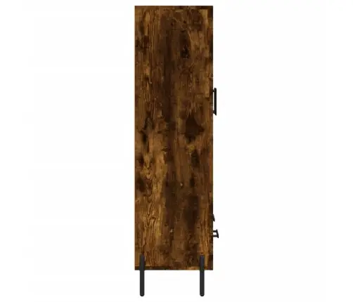 Kõrge Kapp, Suitsutatud Tamm, 69,5 X 31 X 115 cm Tehispuit