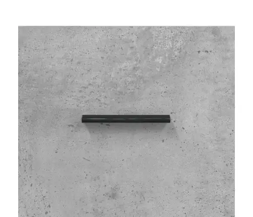 Komoda, Betono Pilkos Spalvos, 69,5X31X115cm Apdirbta Mediena