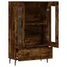 Augstais Skapītis, Ozolkoka, 69,5X31X115 Cm, Inženierijas Koks Vidaxl