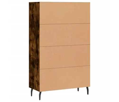 Augstais Skapītis, Ozolkoka, 69,5X31X115 Cm, Inženierijas Koks Vidaxl