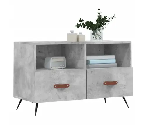 Tv Skapītis, Betona Pelēks, 80X36X50 Cm, Inženierijas Koks Vidaxl Tv Skapītis, Betona Pelēks, 80X36X50 Cm, Inženierijas Koks Vidaxl