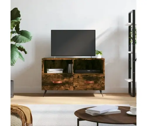 Telerikapp, Suitsutatud Tamm, 80 X 36 X 50 cm Tehispuit